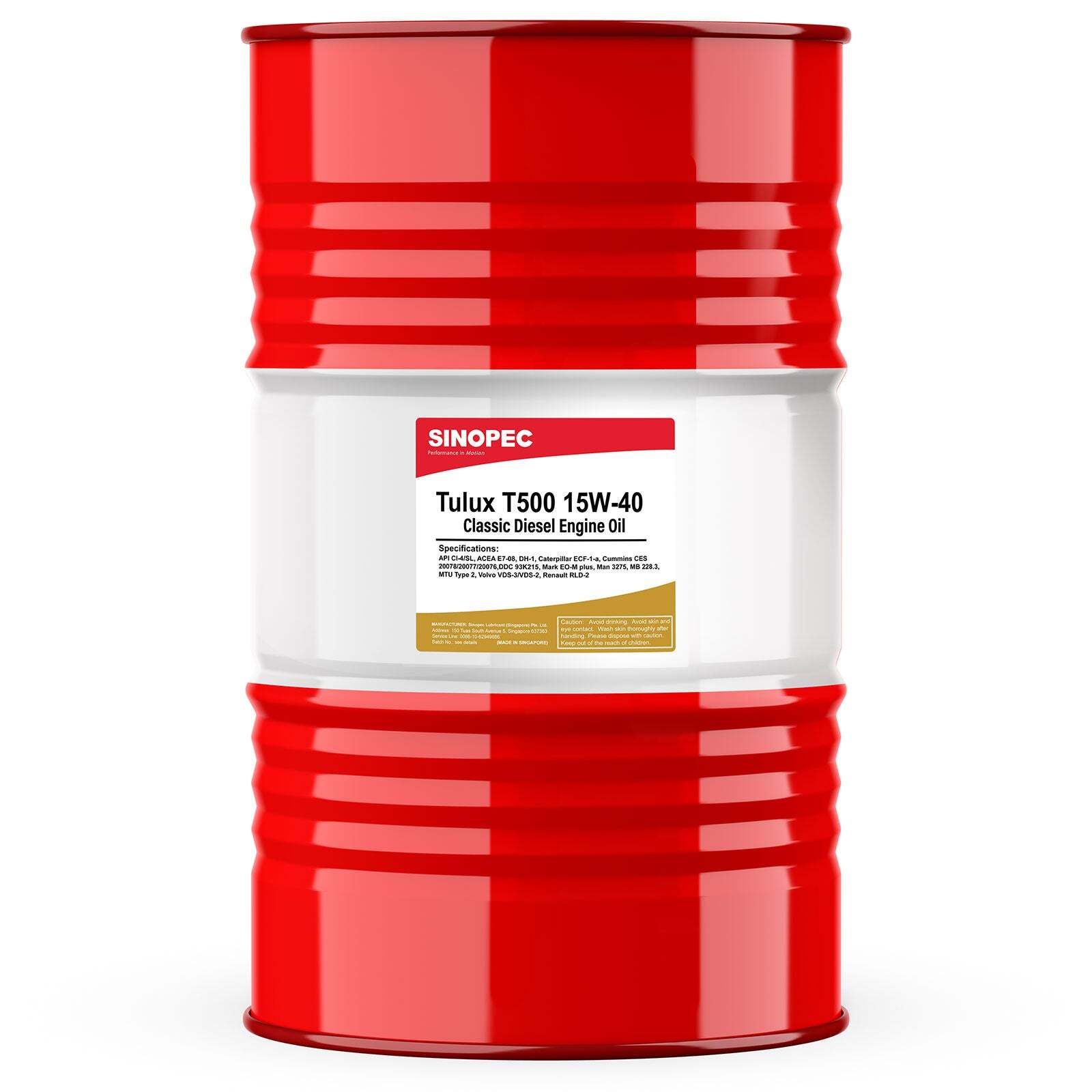 15W40 Heavy Duty Diesel Engine Oil – 55 Gallon Drum
