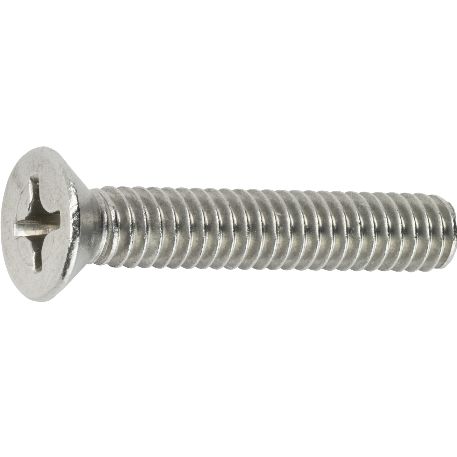 1/4-20 Flat Head Machine Screws Phillips Stainless Steel All Sizes / Quantities