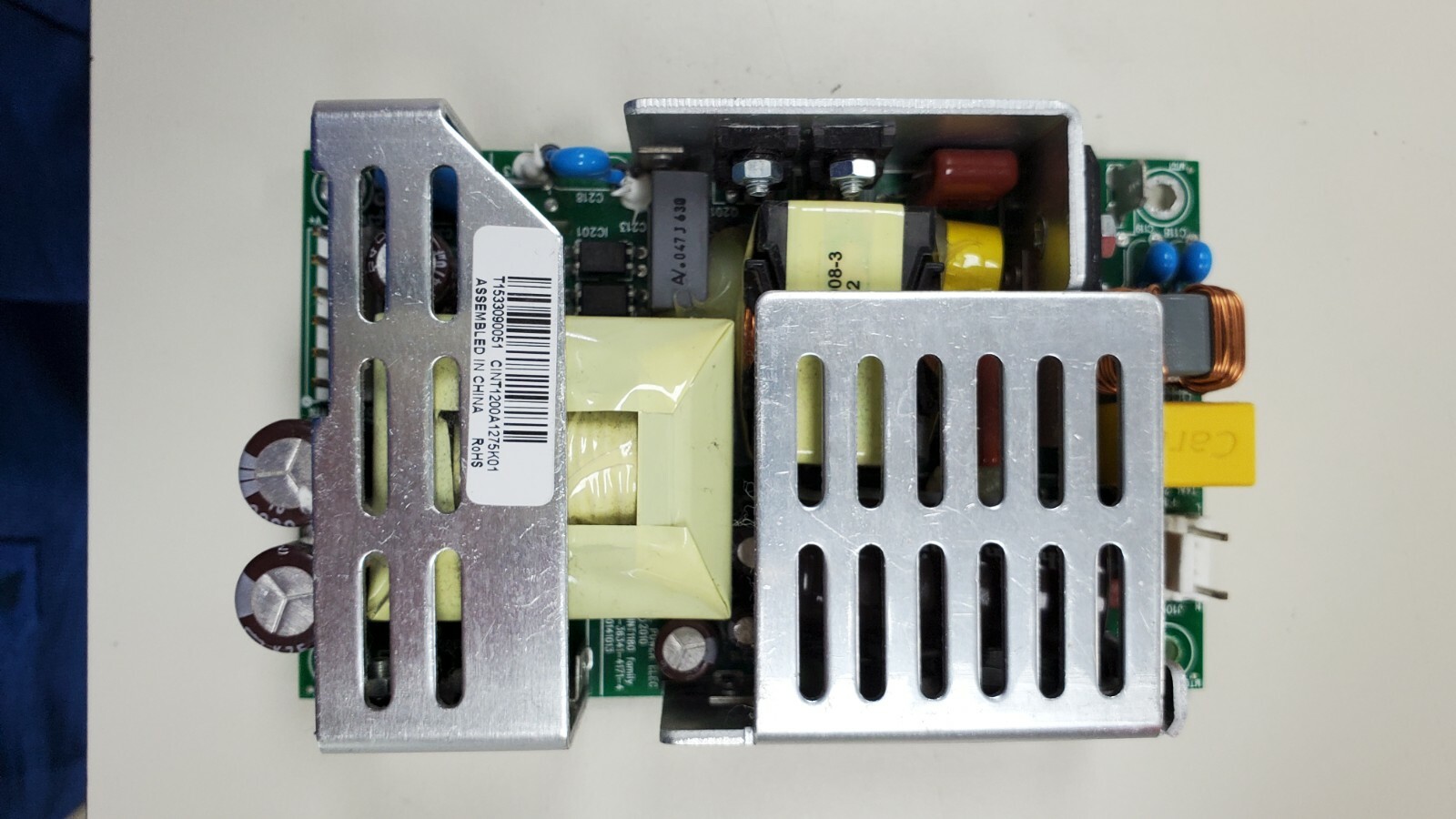 12VDC/16.A Power Supply , Model: CINT1200A1275K01, INPUT: 100-240VAC