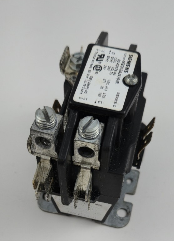 Rheem Siemens Contactor 42-42478-04 45EG10AJA794 30 FLA 40 RES 240 VAC 24 V Coil