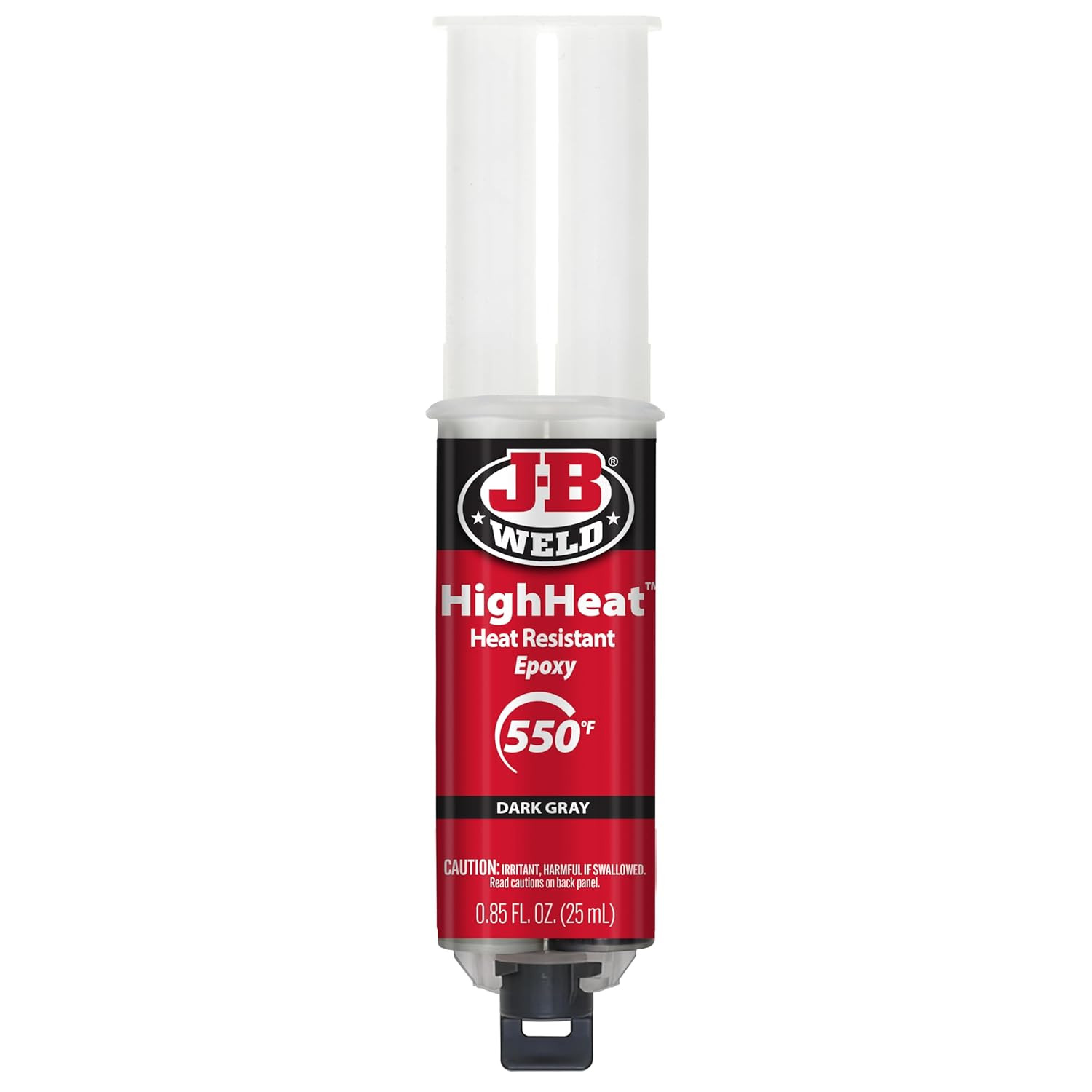 High Heat Epoxy Syringe, Dark Grey