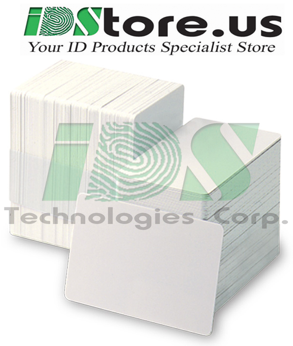 1000 Blank White PVC Cards – CR80, 30 Mil, Credit Card Size, ** Free Shipping **