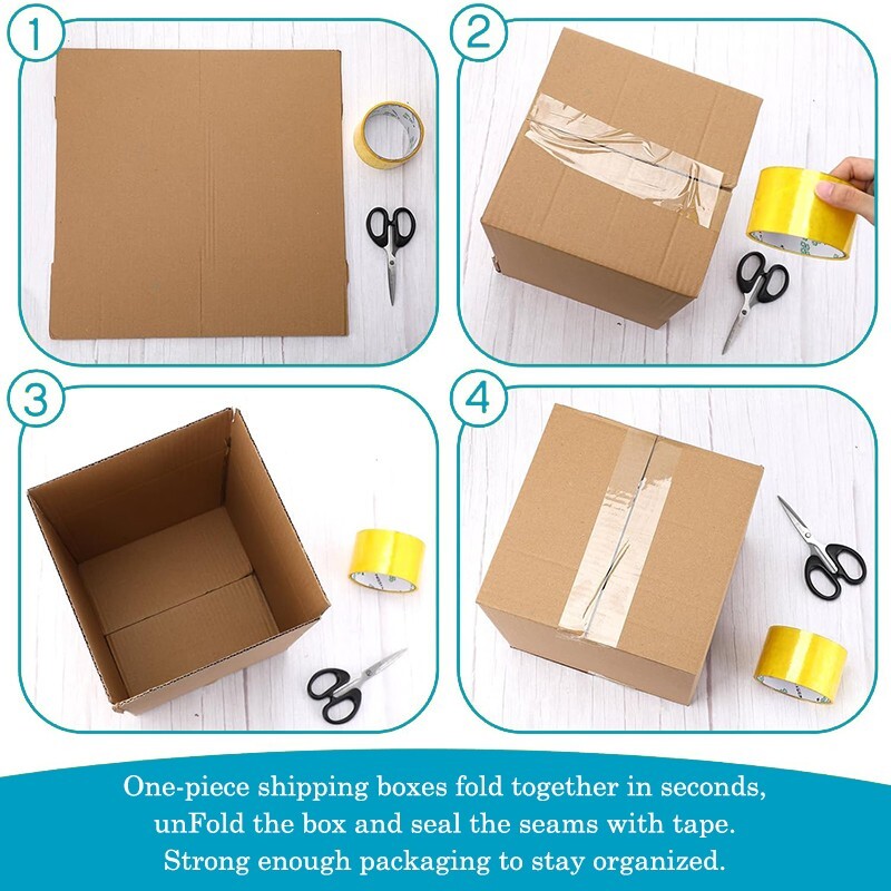 10 x 10 x 10 small shipping box, 5~20 pieces | for packaging, handling, storage