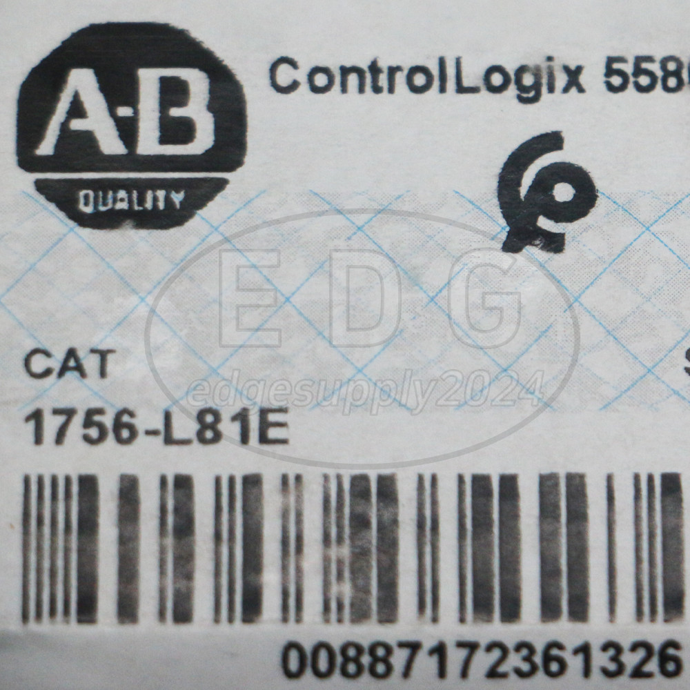 Allen Bradley Factory Sealed NEW 1756-L81E ControlLogix 5580 Controller