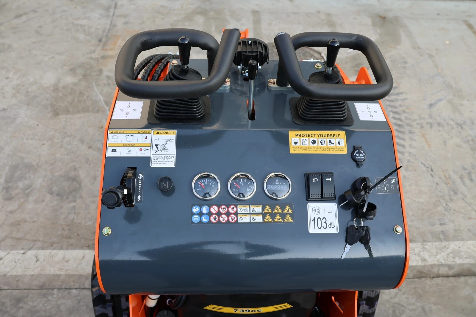 Upgraded 2025 Mini Skid Steer Track Loader Hydraulic Crawler Skid Pickup & Ship