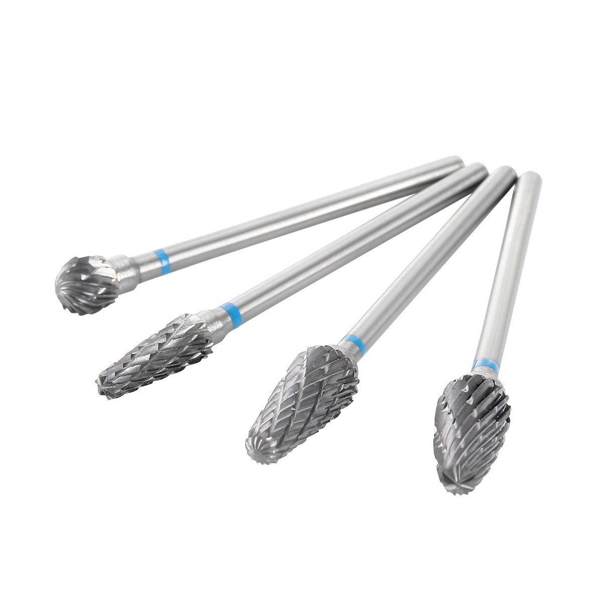 10 Pcs Dental Lab Polishing Bur Drills Tungsten Steel Carbide Burs 2.35MM