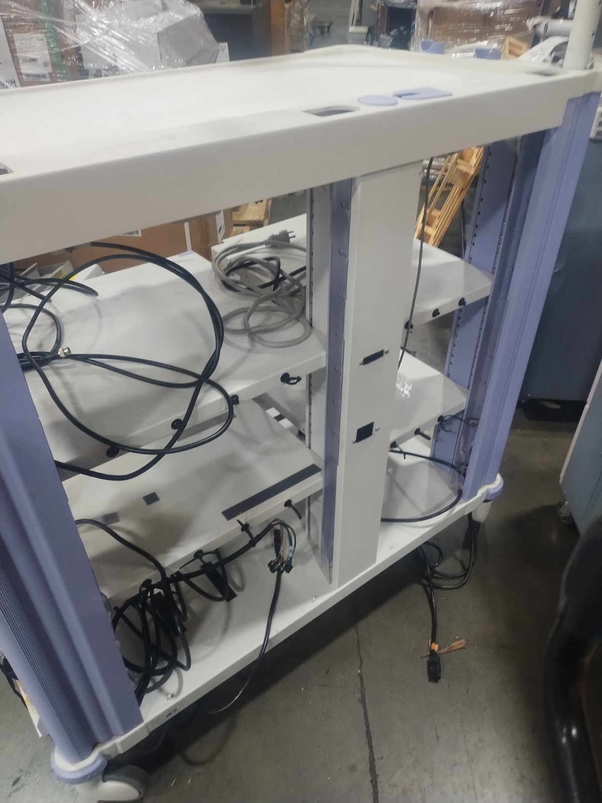 Olympus WM-D60 Endoscopy Cart Mobile Workstation.
