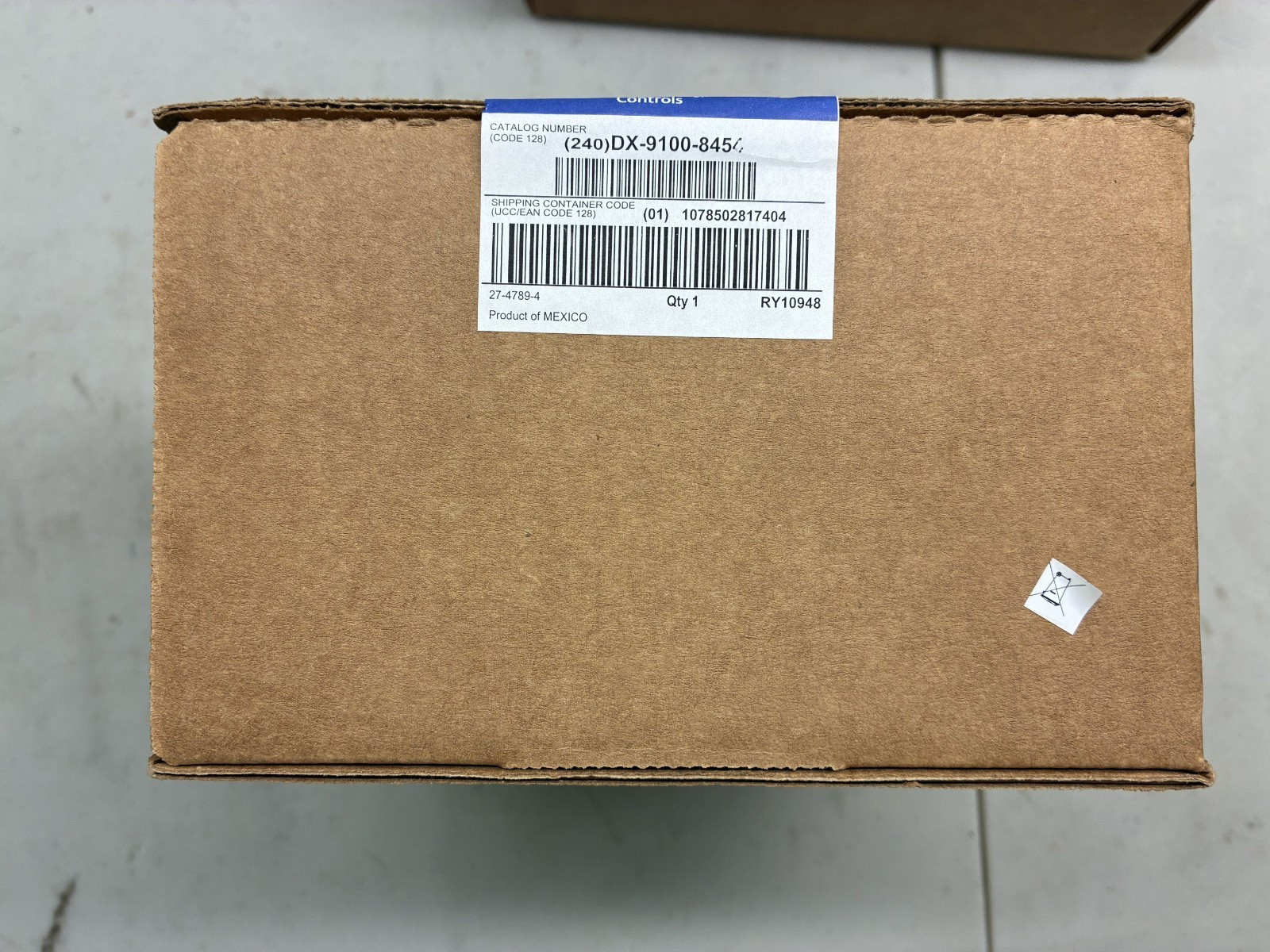Johnson Controls DX-9100-8454 METASYS Controller – New – still in unopened box