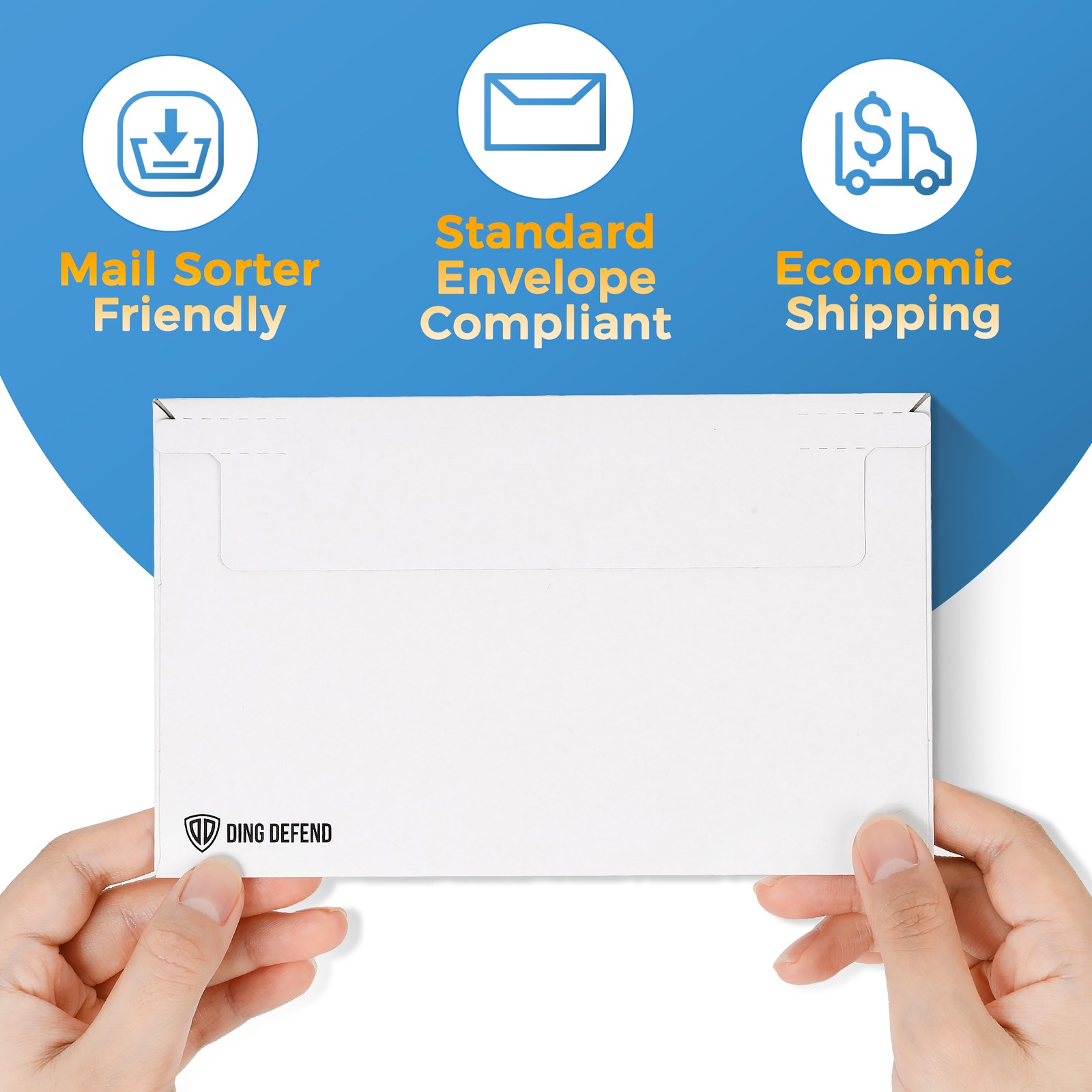110-Pack Card Shipping Envelopes – 7 x 4.35 Inches Trading Cards Mailers