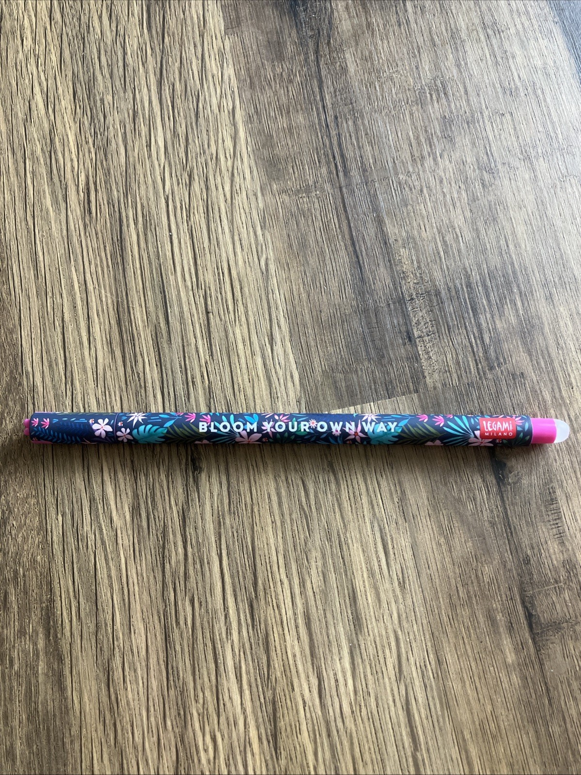 Legami FLORA/BLOOM YOUR OWN WAY 🌷Erasable Gel,TURQUOISE (1 PEN)DISCONTINUED