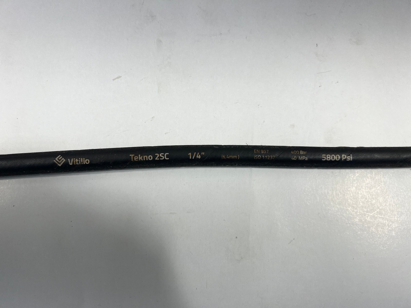 Vitillo Tekno 2SC 1/4″ 6.4 mm 400 bar 5800 psi – 75 cm