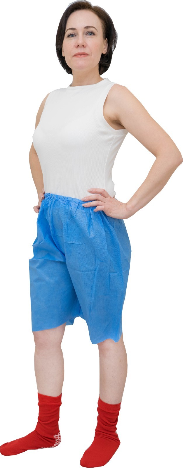 One Size Fits All Disposable Exam Shorts Medical Patient Exam Wear