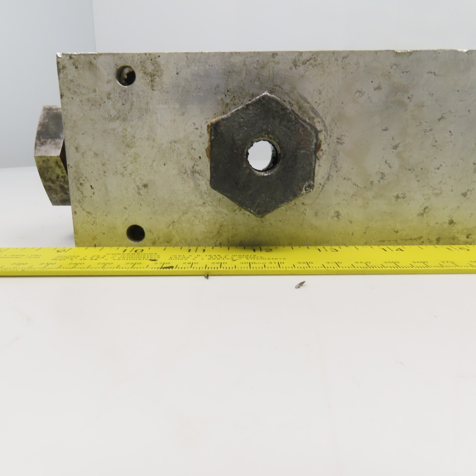 Aluminum Block Hydraulic Manifold 6 Port Parallel