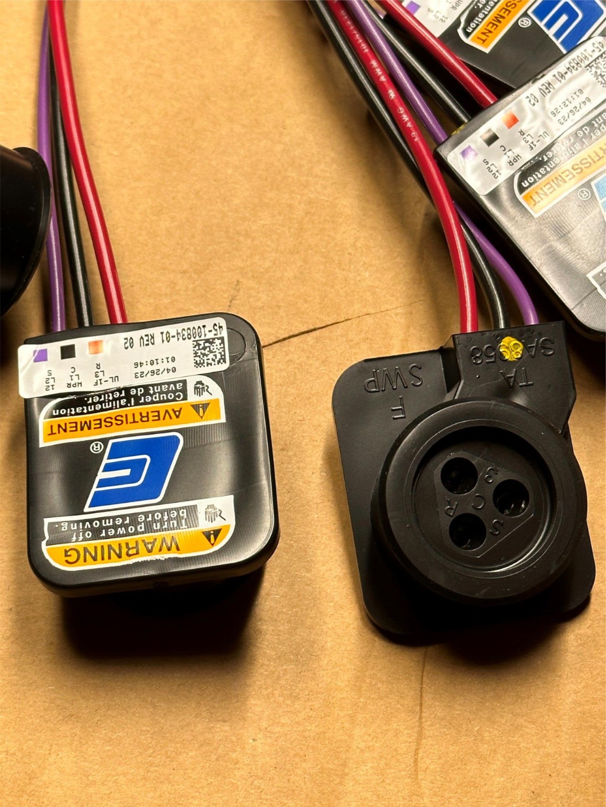 Copeland Compressor HVAC Rheem Molded Plug 3 Pin 12 AWG 60″ Wire Wiring Harness