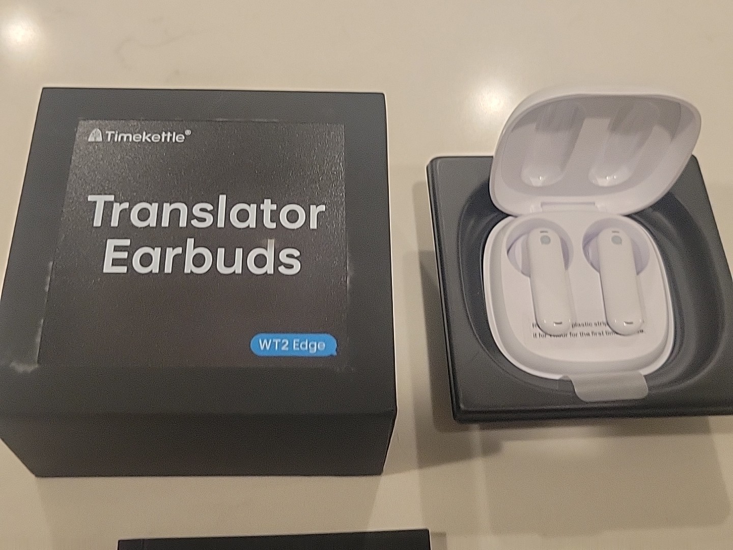 Timekettle WT2 Edge Translator Earbuds 40 Languages & 93 Accent (OFFLINE) White