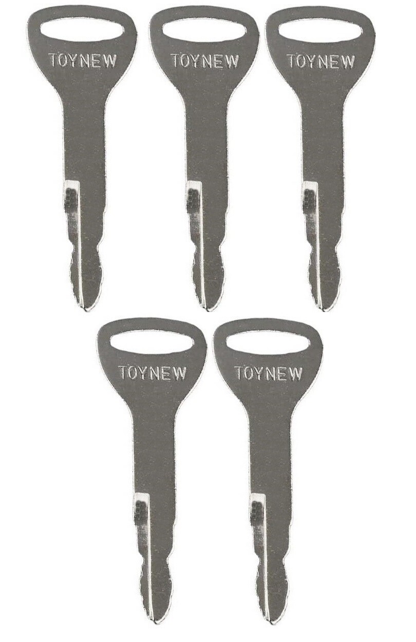 (5) Ignition Keys For Toyota Forklift ToyNew A62597, 57591-23330-71, 162597