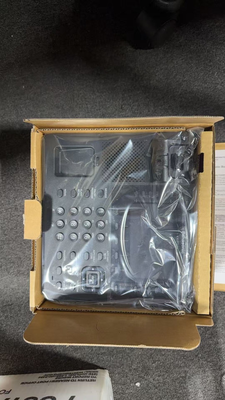 Panasonic KX-DT680 Digital Proprietary Telephone Black Brand New Original Box
