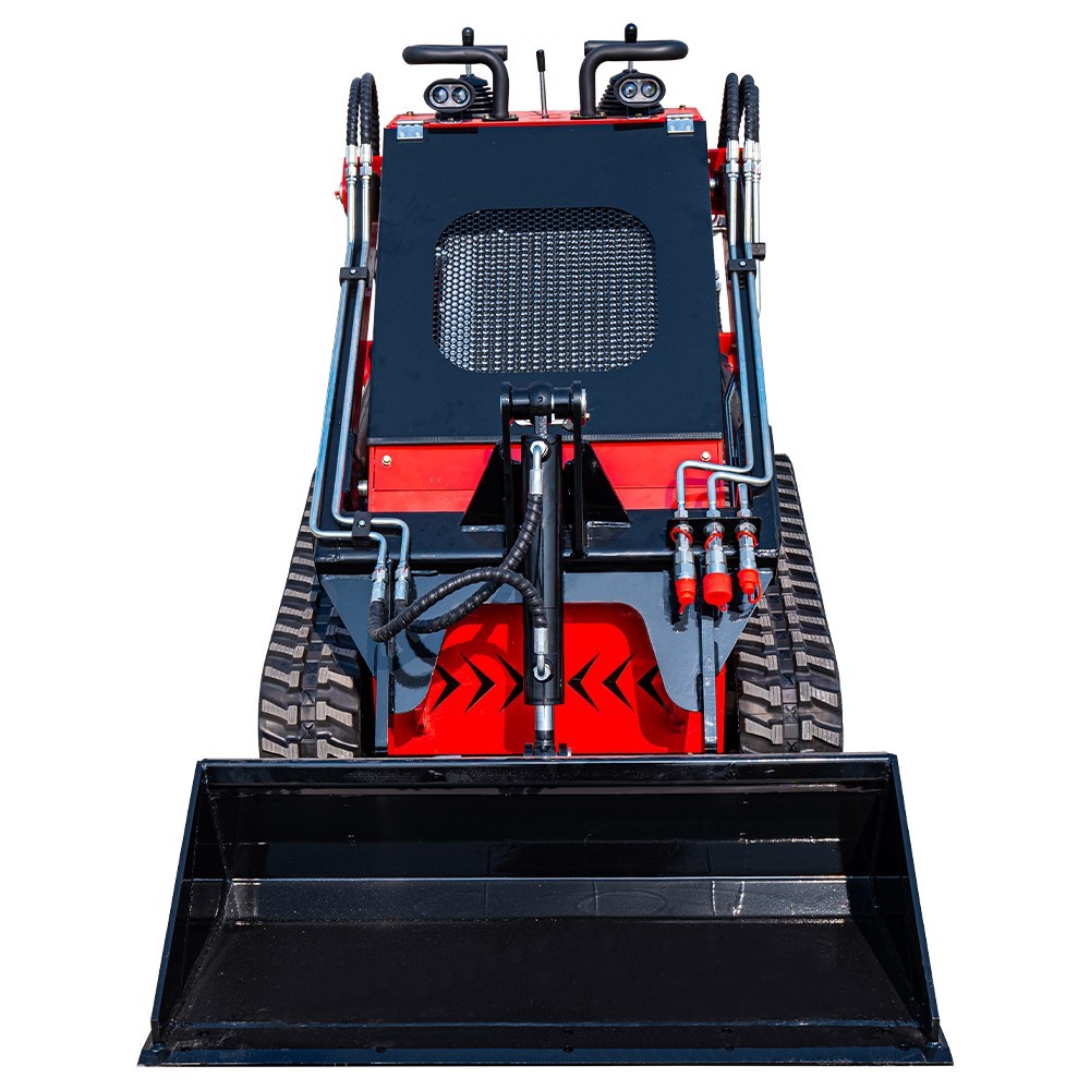 2025 Mini Crawler Track Skid Steer Loader B&S 13.5HP EPA Gas Vertical
