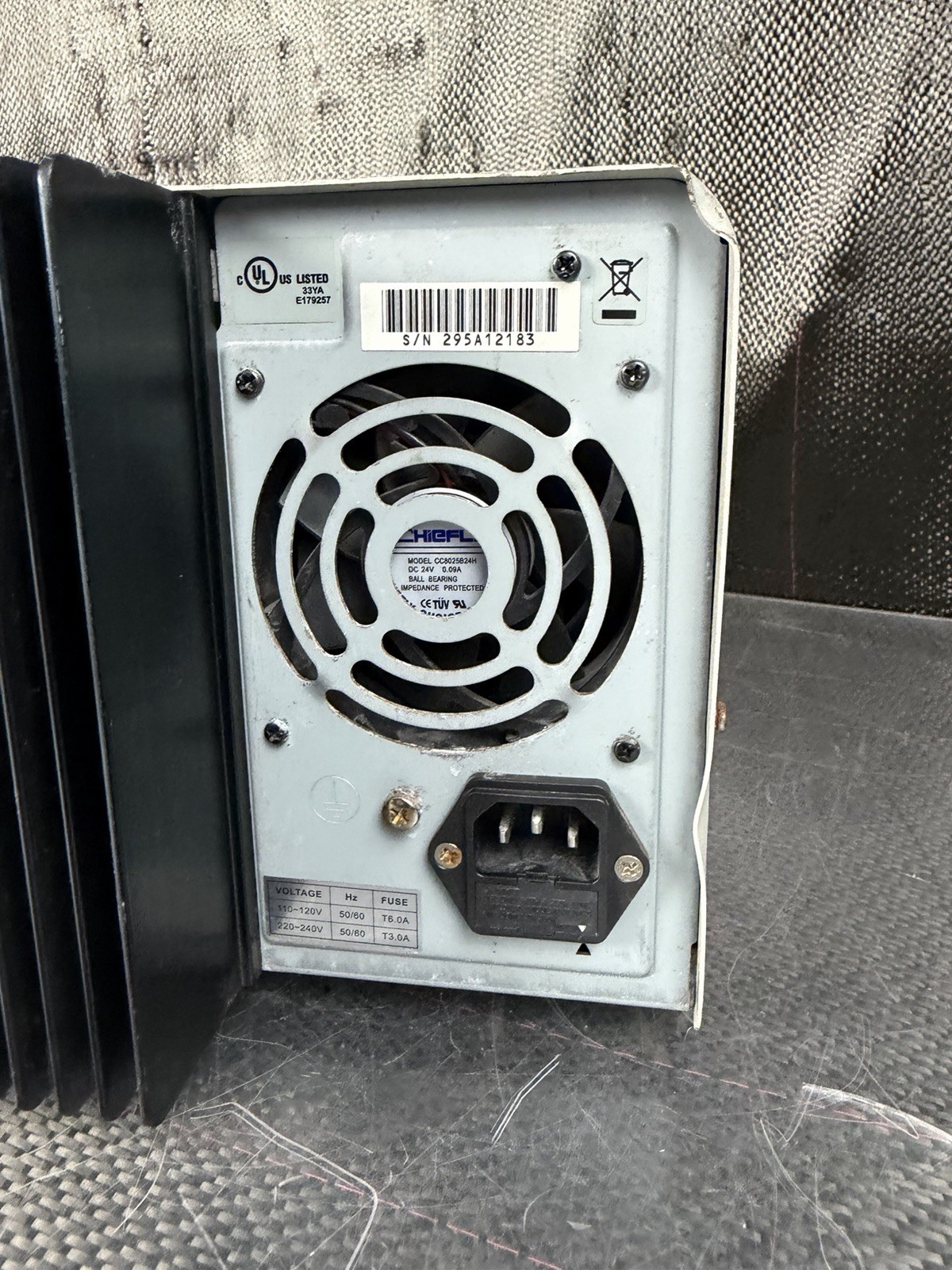 B&K Precision 1672 Triple Output DC Power Supply w/ Power Cable *Ships Fast*