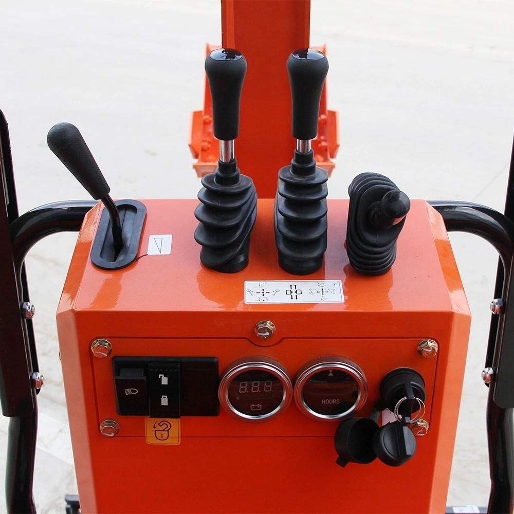 13.5HP 1 TON Mini Excavator B&S EPA Engine Hydraulic Thumb Digger, Free Shipping
