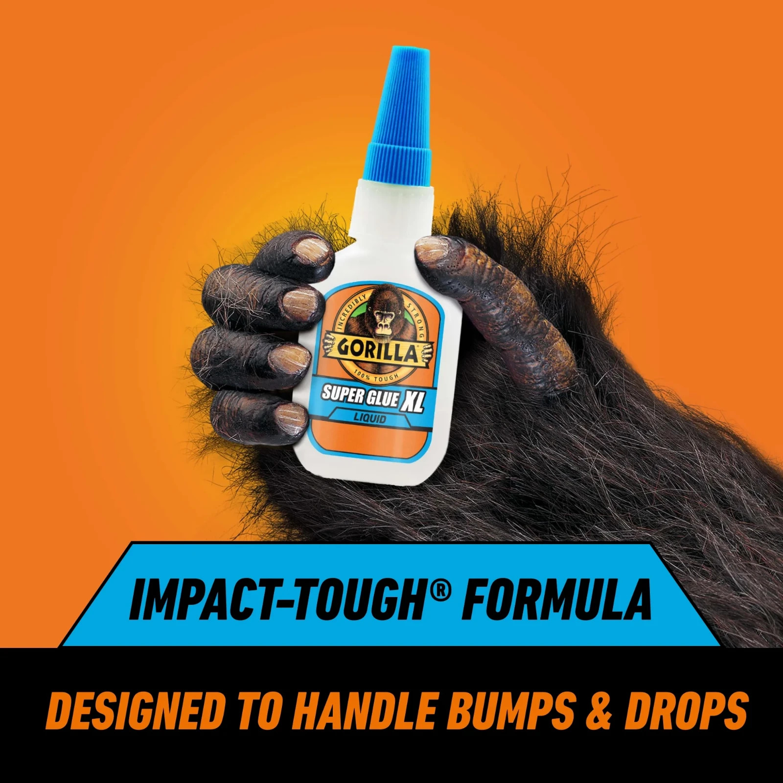 Gorilla Super Glue Gel XL, 25 Gram, Clear, (Pack of 1)