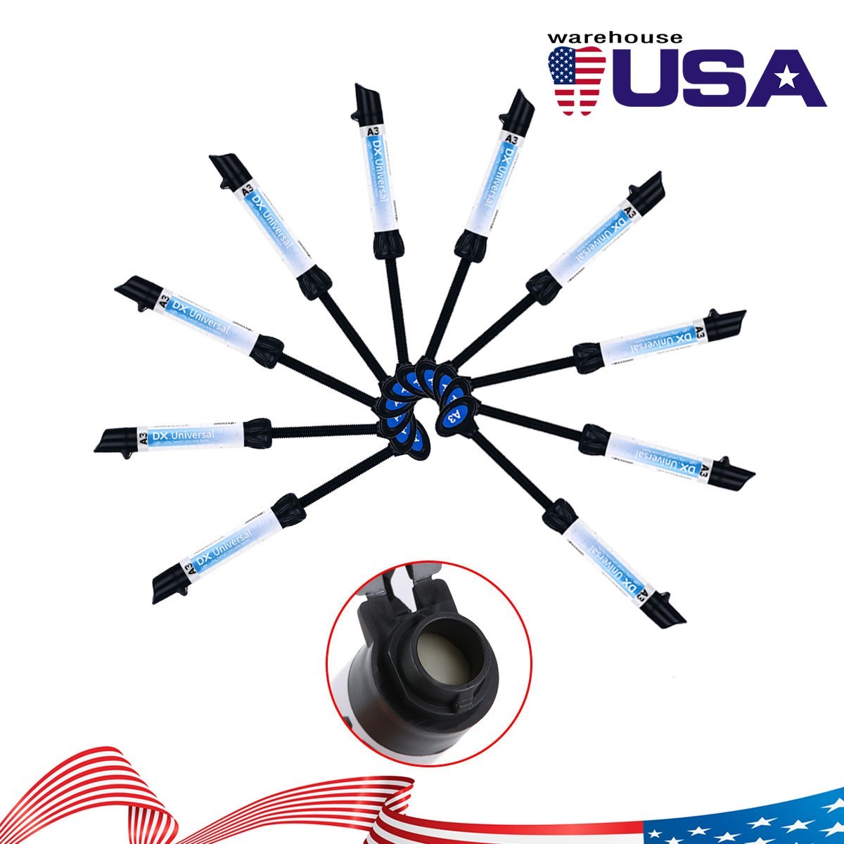 Dentex Dental Universal Composite Resin Light Cure A1/A2/A3/A3.5/B1/B2