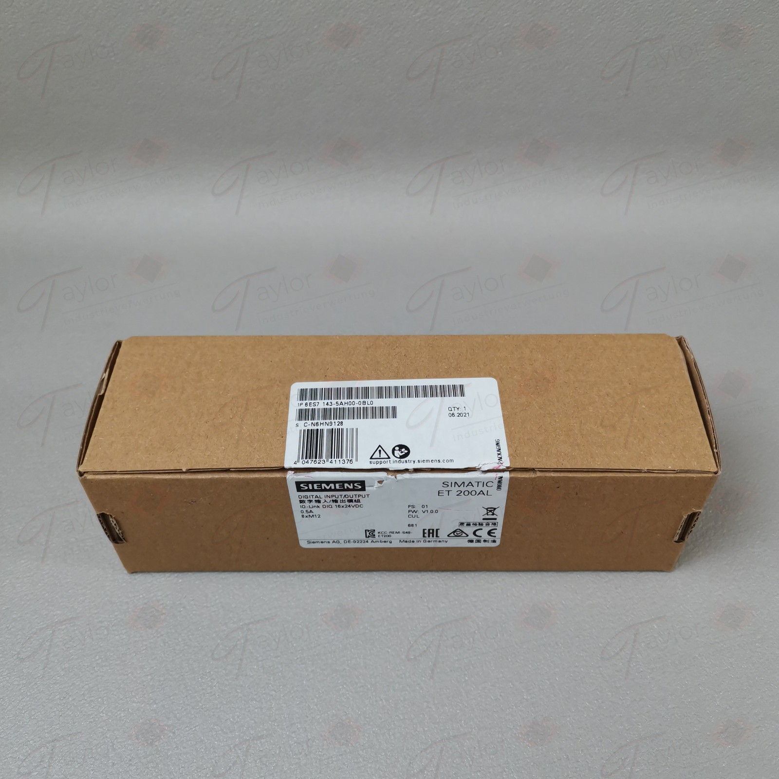 Siemens 6ES7 143-5AH00-0BL0 / 6ES7143-5AH00-0BL0 NEW in Original Packaging Seal Open