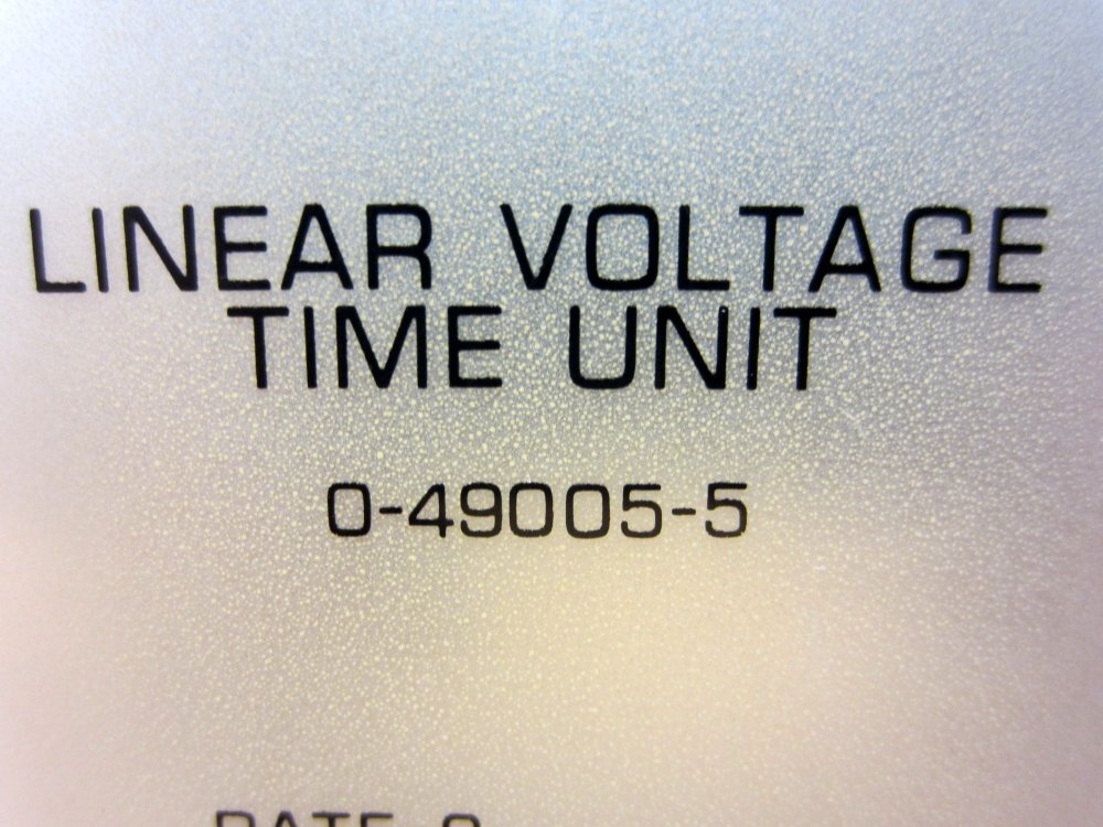 Reliance 0-49005-5 CardPak Linear Voltage Time Unit O-49005-5