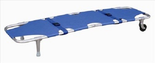 Foldaway Stretcher + Wheel | Blue | Emergency Equipment | 191-MayDay