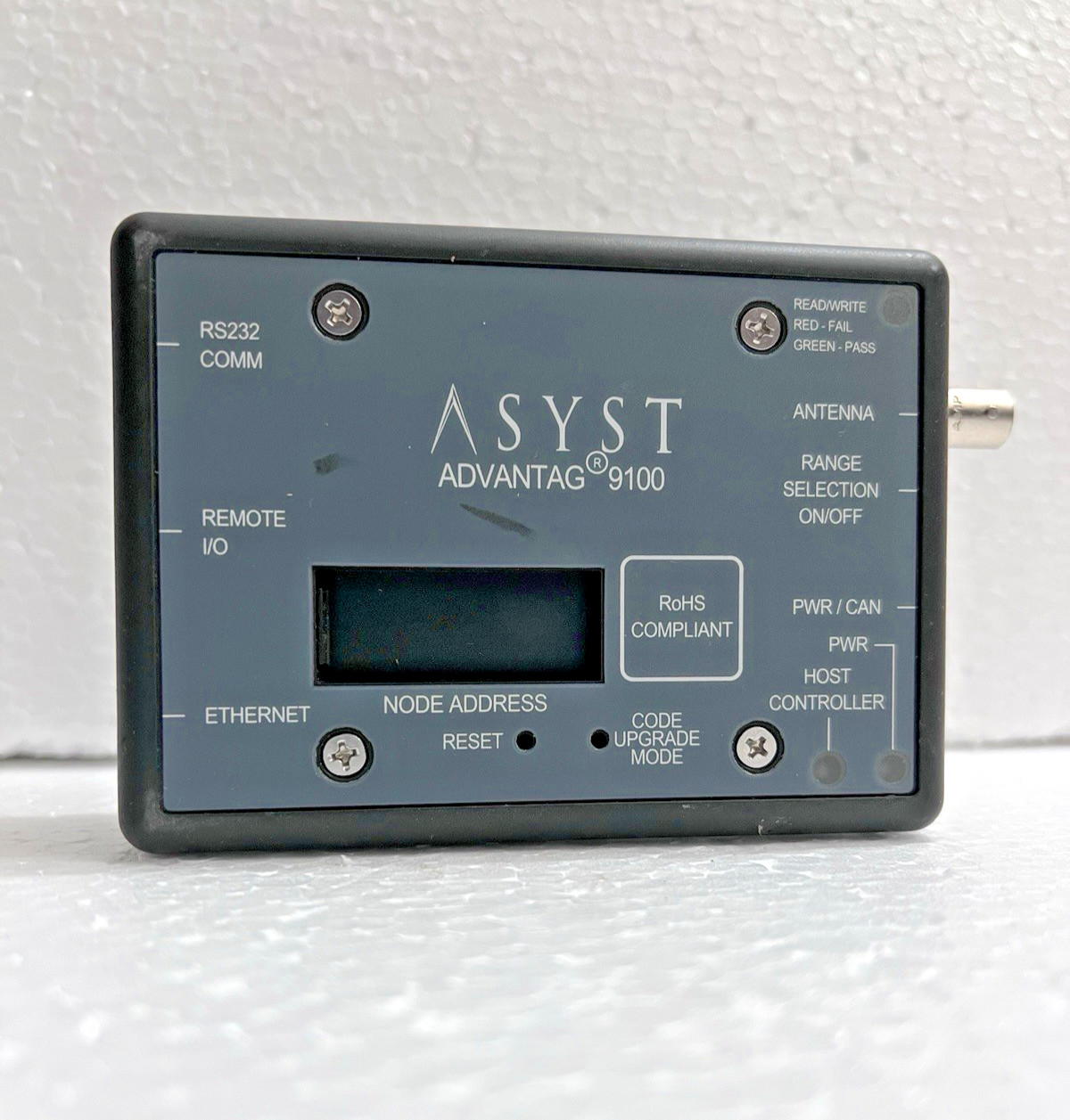 ASYST ATR9100 P/N 9701-2936-01 REV. E ADVANTAG 9100 RFID READER