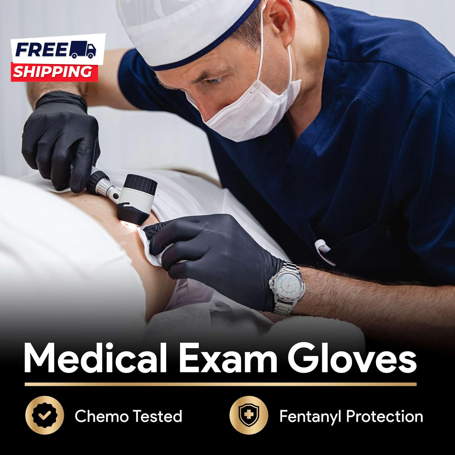 6 Mil Black Nitrile Gloves Heavy Duty Mechanic and Food Grade Glove