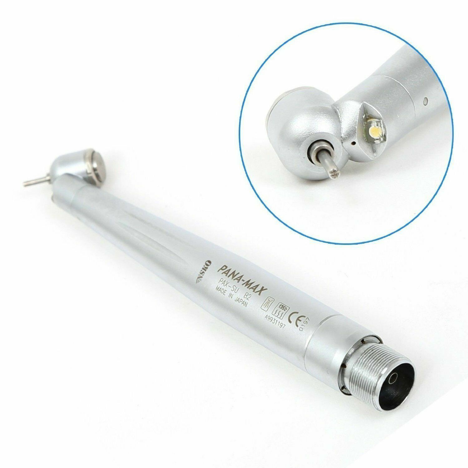 Dental 45 Degree LED Fiber Optic High Speed Handpiece 2 Hole / 4 Hole US STOCK