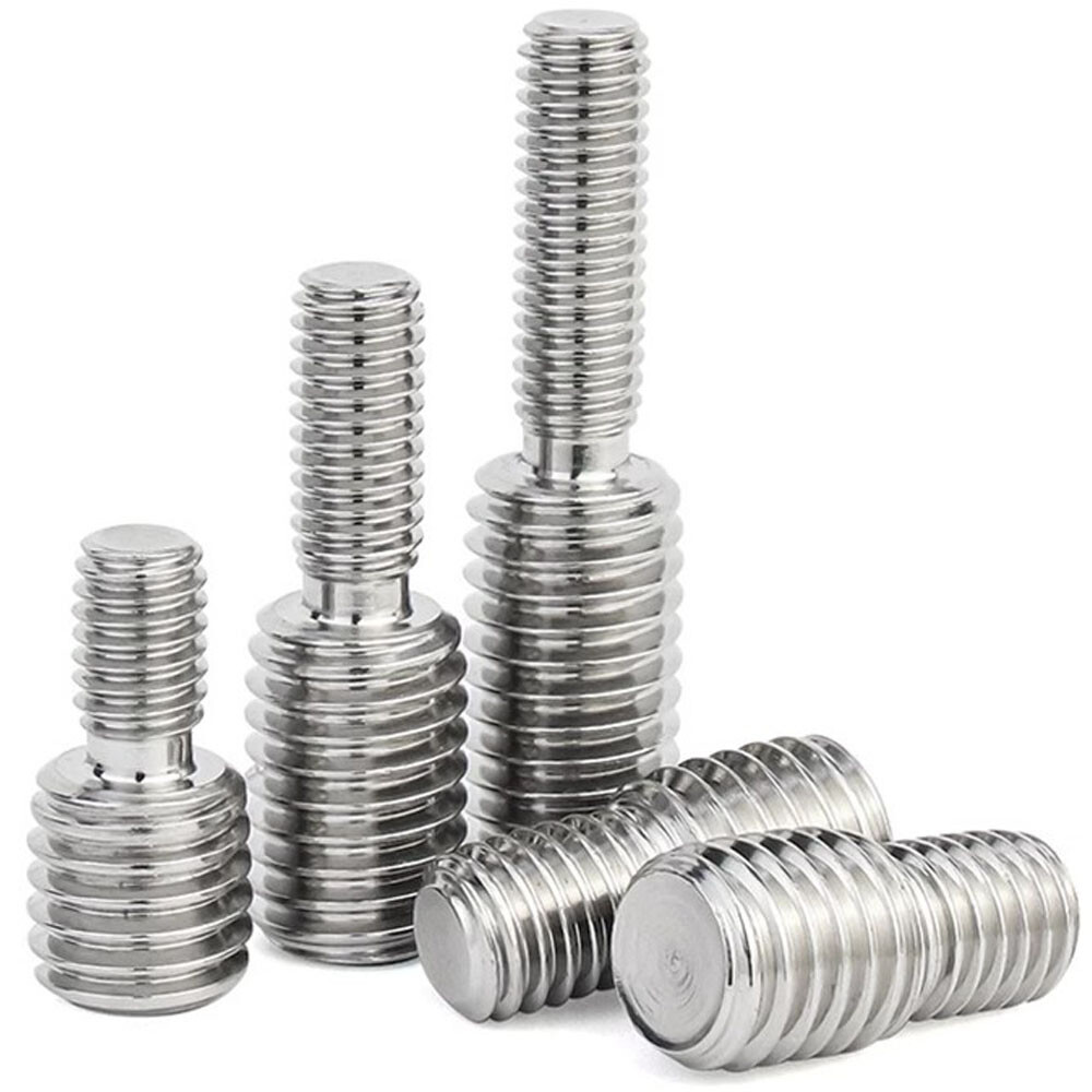M8 M10 M12 M14 M16 M20 Double End Threaded Bolts Screws Reducer Fitting Adapter