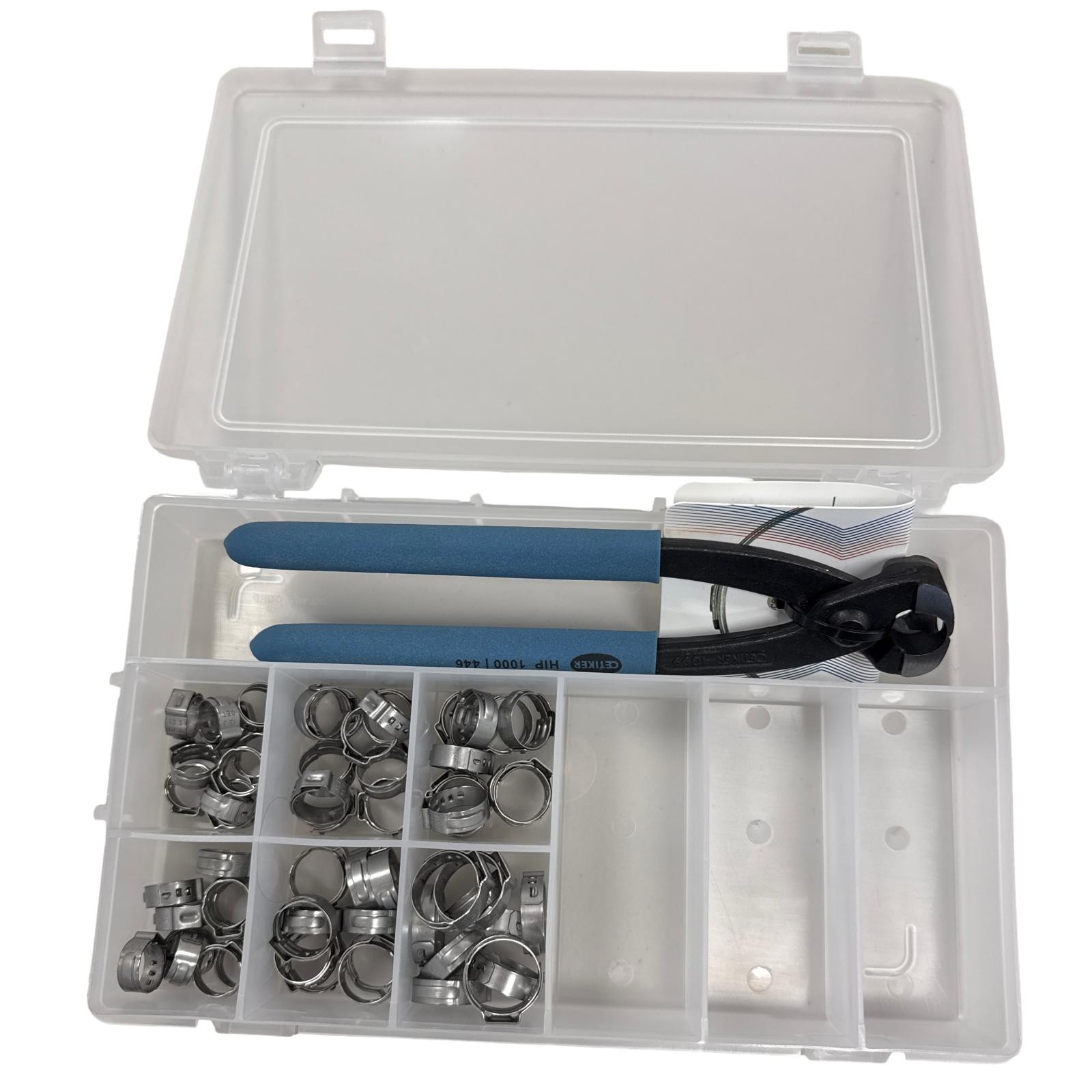 Oetiker Kit – Common Kit Sizes for F150″ Fuel-Mod with Side Jaw Pincer- 60PK