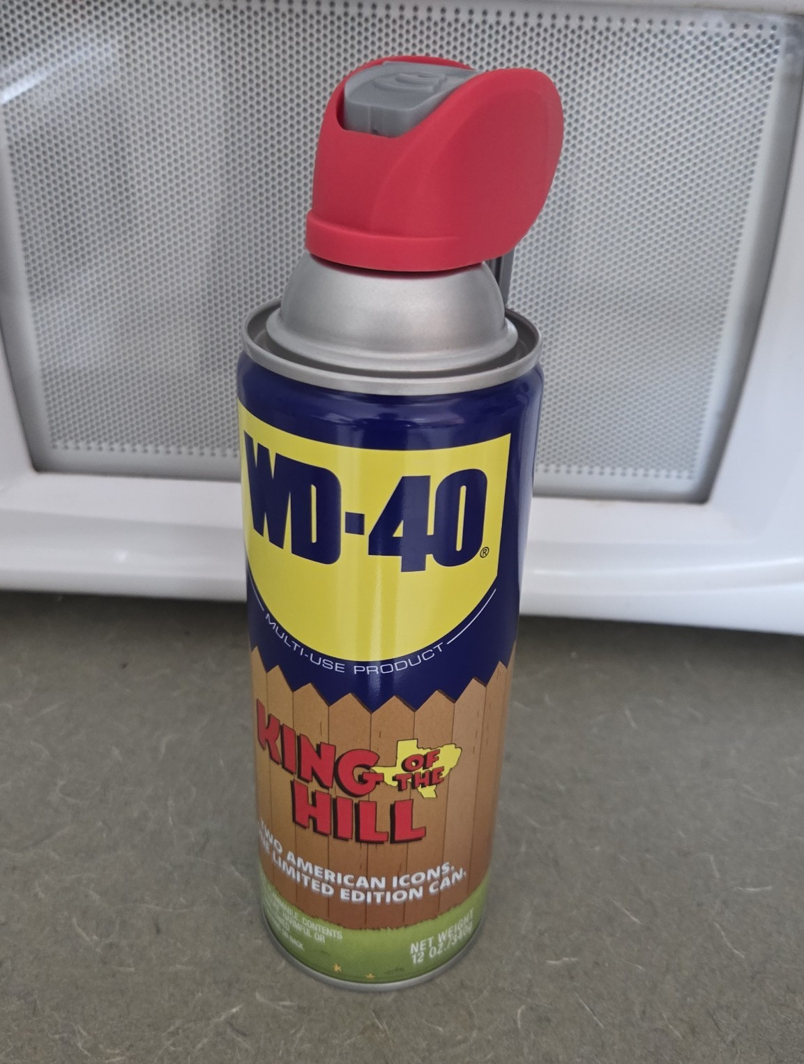 King of the Hill WD-40 12 oz Rust Spray Home Depot Limited Edition Can Hank New