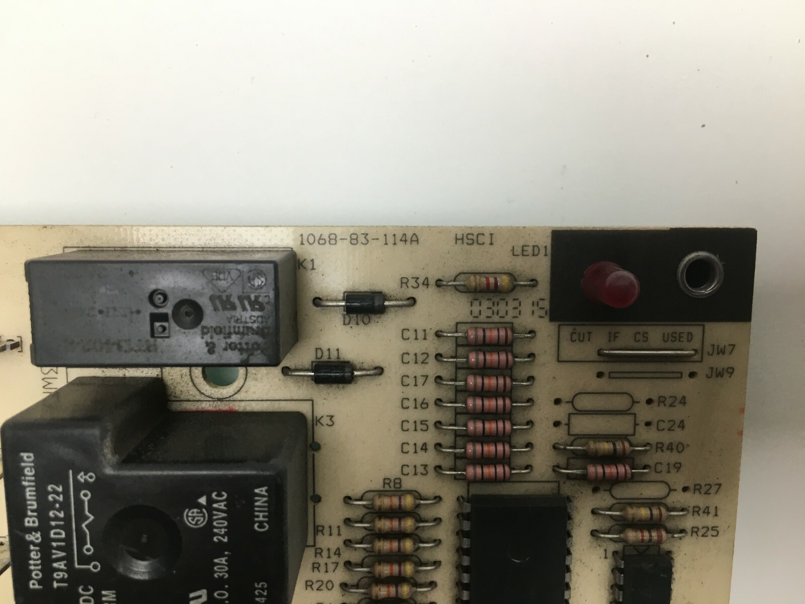 Carrier LH33WP003A Control Circuit Board 1068-11-SA used # D100