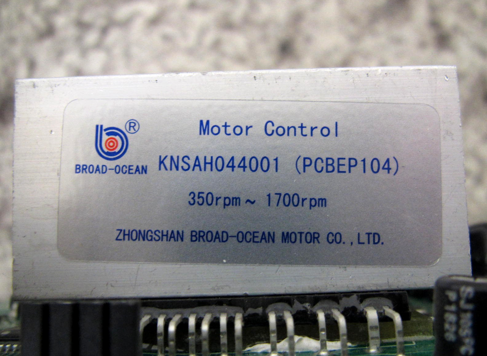 Goodman / Amana PCBEP104 / KNSAH044001 PTAC Motor Control Board Free Shipping