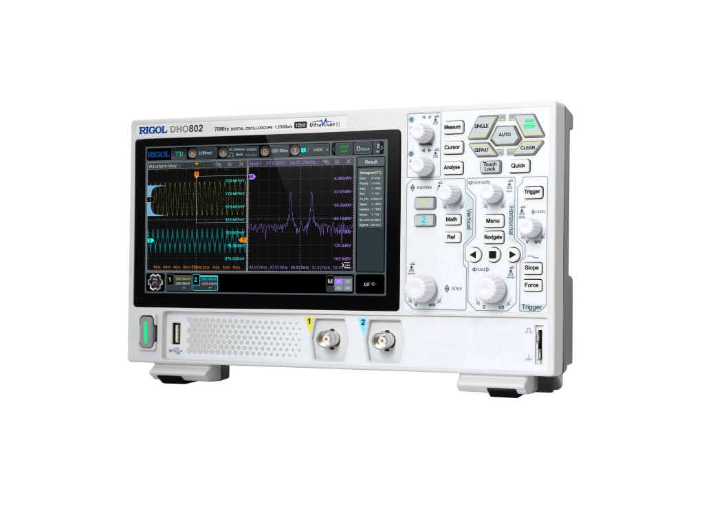 Rigol DHO802 – Digital Oscilloscope (2 Channels / 70MHz)