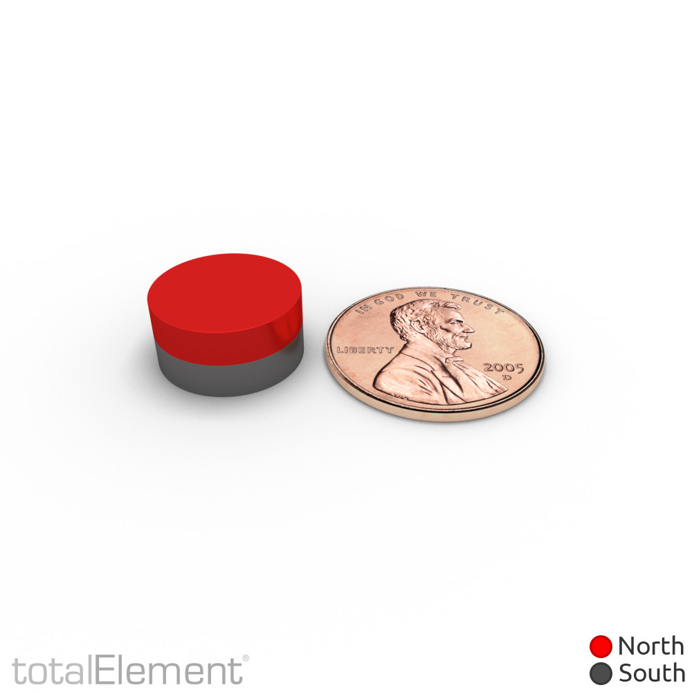 1/2 x 1/4 Inch Strong Neodymium Rare Earth Disc Magnets N52 (12 Pack)