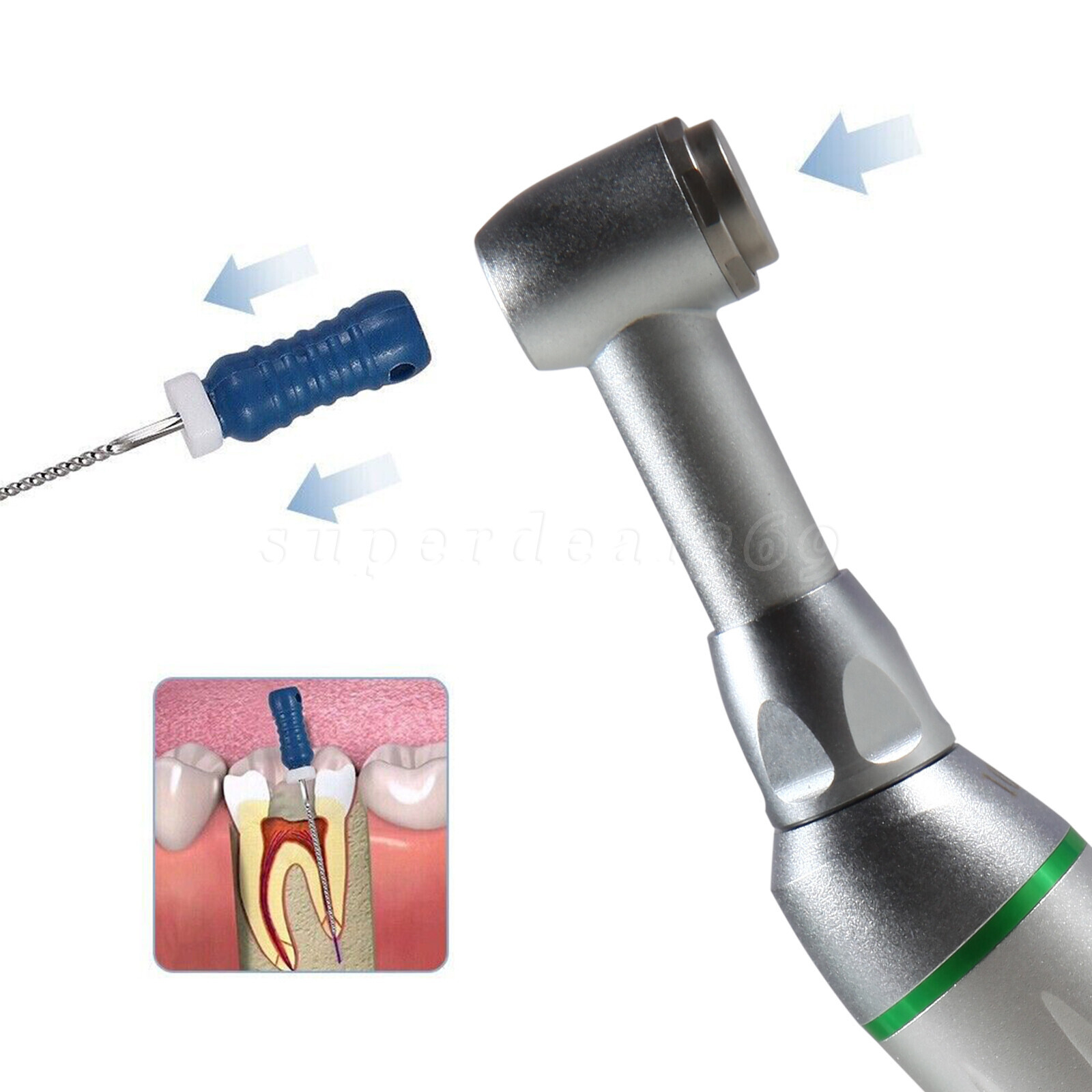 3pcs Sybronendo Dental Endo Buchanan Hand Plugger Niti Tip Fill Obturation 3Size