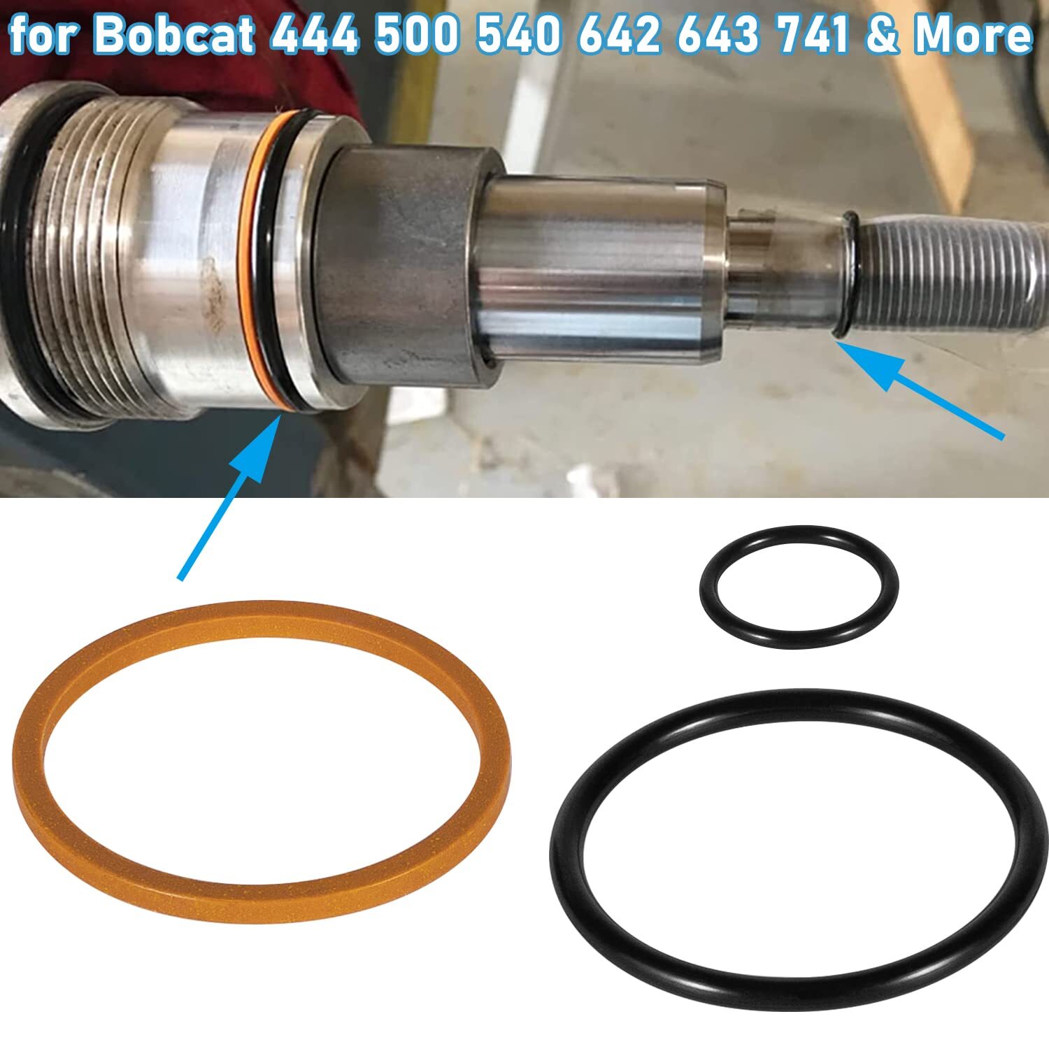 6803329 Hydraulic Lift Cylinder Seal Kit for Bobcat 742 743 753 444 500 520 642