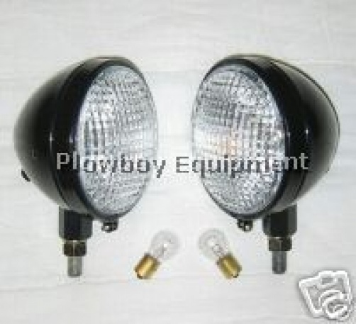 HEAD LIGHT Pair 6v/12v for JOHN DEERE A B D G H LA M MT 40 420 80 820 830 50 60