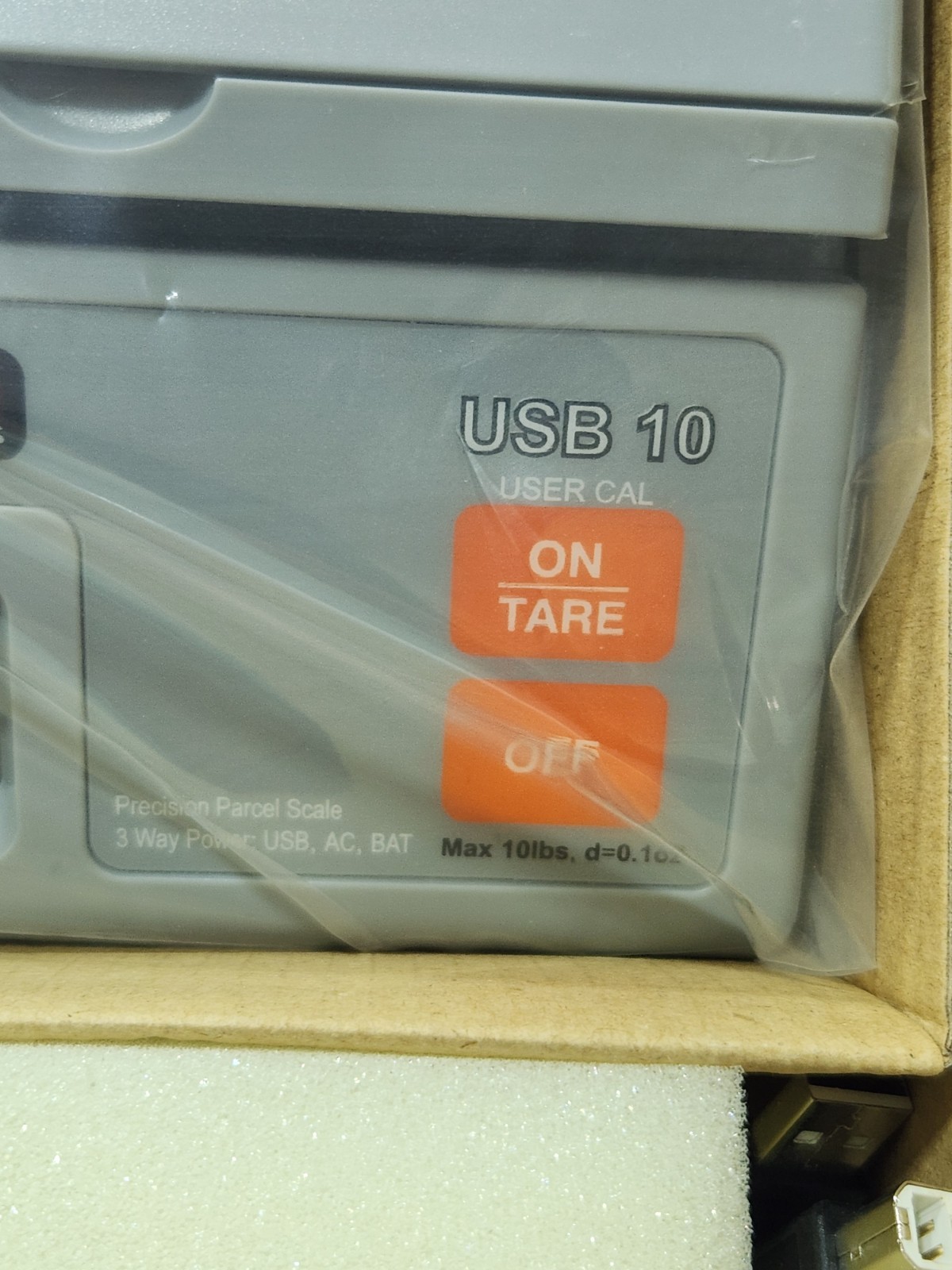 Brand New USPS TOUGH Digital 10 Pound Scale PC Connect