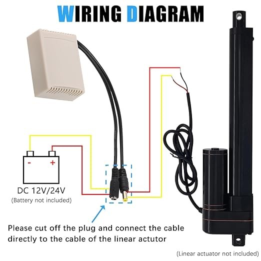 12V 24V Motor Linear Actuator Wireless Remote Controller Forward Reverse Control