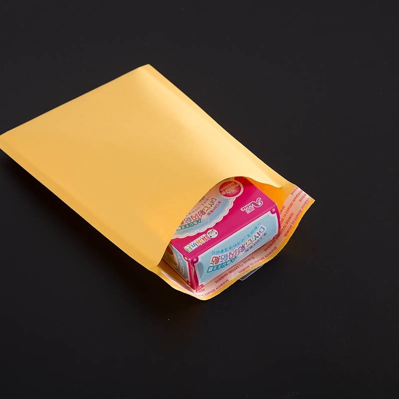 4×7″ Self Seal Kraft Bubble Mailers Padded Envelopes Yellow Shipping Bags #000