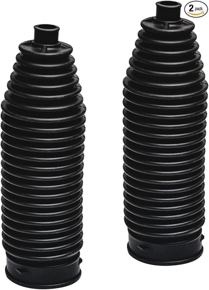 Detroit Axle Rack Pinion Tie Rod Boots w Clamps for GM Chevy Dodge Ram,4 pack
