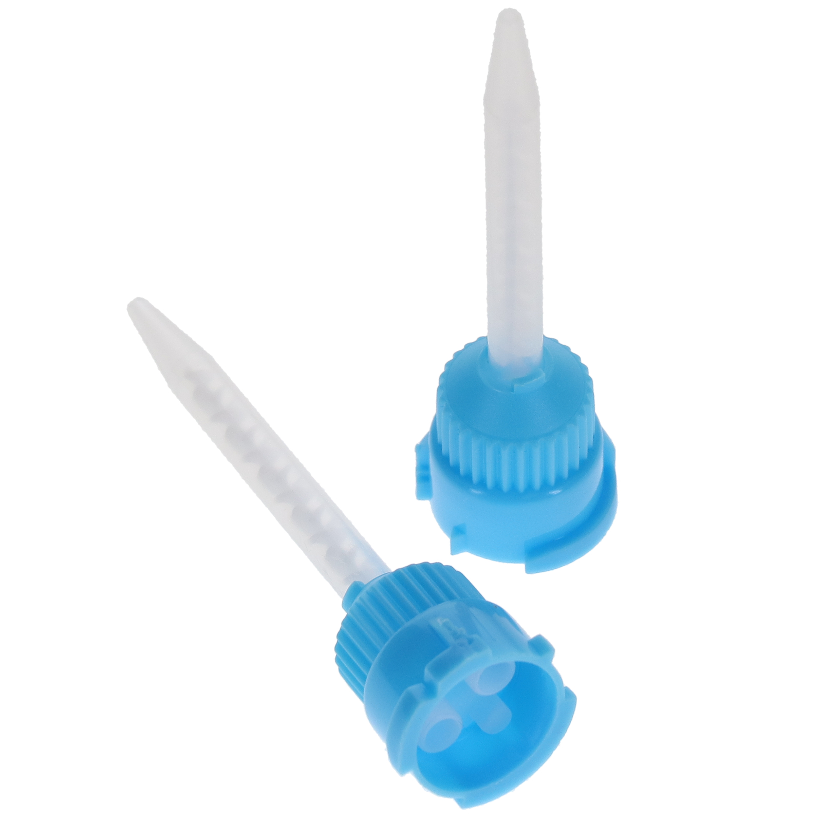 House Brand Dentistry 100615 Crown & Bridge Material Mixing Tips Light Blue 50Pk