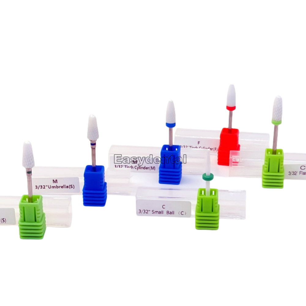 Dental 2.35mm Lab Zirconia Ceramic Burs Drills for Micro Motor Polisher HP Shank