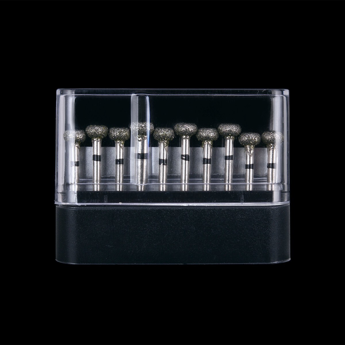 10 pcs Dental High Speed Diamond Burs Circular wheel Super Coarse Diamond Drills