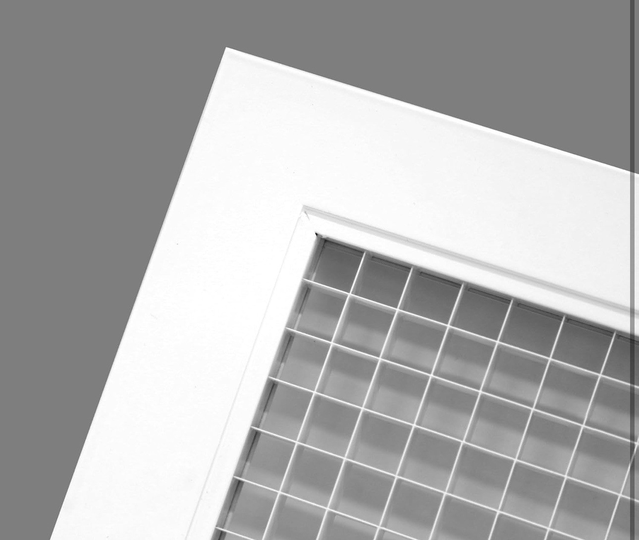HVAC Premium 16″x20″ or 20″x16″ Cube Core Eggcrate Return Air Grille White 2971U